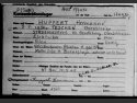 Karta personalna Hermanna Hupperta z obozu Buchenwald