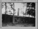 Obóz Judenlager po wojnie - budynek krematorium - zdjęcie z marca 1946