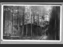 Obóz Judenlager po wojnie - budynek krematorium - zdjęcie z marca 1946
